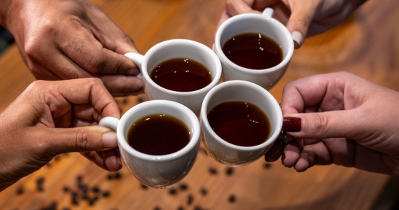 Museu do Café promove coffee party