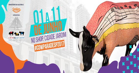 10ª edição da Cow Parade Brasil acontece no Shopping Cidade Jardim
