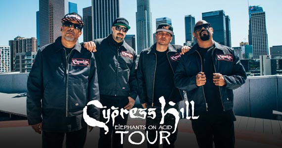 Espaço das Américas recebe grupo de hip-hop Cypress Hill
