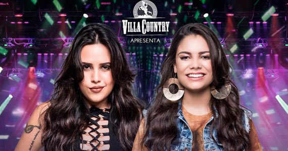Villa Country recebe show da dupla Day e Lara com muito sertanejo