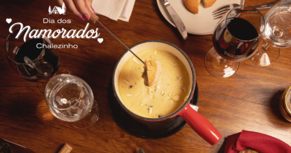 Chalezinho - Campos do Jordão oferece noite especial de fondues para o Dia dos Namorados Chalezinho - Campos do Jordão oferece noite especial de fondues para o Dia dos Namorados