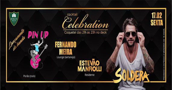 Festa dos Aniversariantes do mês com Soldera e Fernando Meira no Dunluce Eventos BaresSP 570x300 imagem