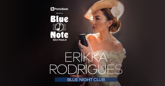Erikka Rodrigues leva intensidade ao palco do Blue Note