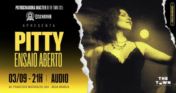 Eisenbahn leva Ensaio da Pitty a show gratuito em São Paulo Eisenbahn leva Ensaio da Pitty a show gratuito em São Paulo