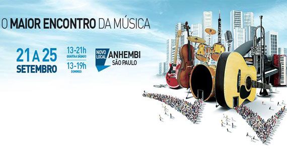 ExpoMusic 2016 acontece de 21 a 25 de setembro no Anhembi ExpoMusic 2016 acontece de 21 a 25 de setembro no Anhembi