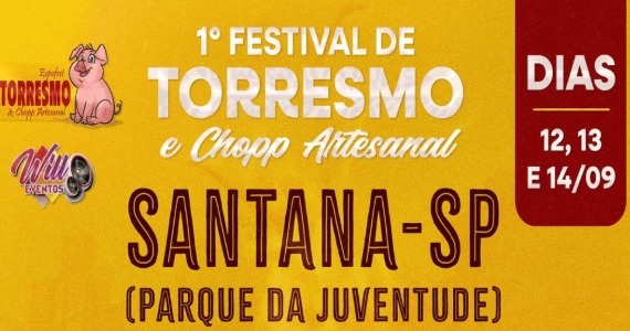 Festival de Torresmo e Chopp Artesanal chega a Santana