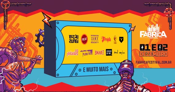 Fábrica Festival traz 14 bandas nacionais e internacional para 1º festival em Sorocaba Eventos BaresSP 570x300 imagem