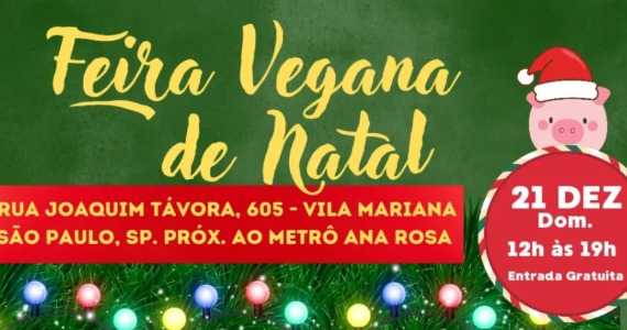 Feira Vegana de Natal JMA reforça tradição consciente na Vila Mariana