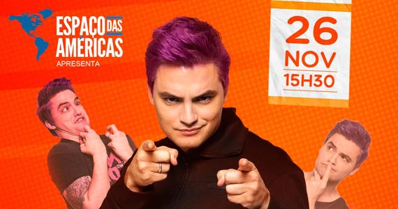 Felipe Neto apresenta espetáculo MegaFest no Espaço das Américas Felipe Neto apresenta espetáculo MegaFest no Espaço das Américas