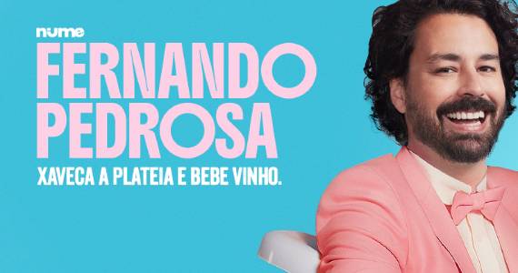Fernando Pedrosa em SP: Bilhetes para Stand-Up no Frei Caneca