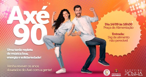 Festa ‘Axé 90’ celebra aniversário da Penha em SP