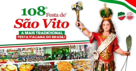 BaresSP Brás recebe a 108ª Festa de São Vito com farta culinária italiana