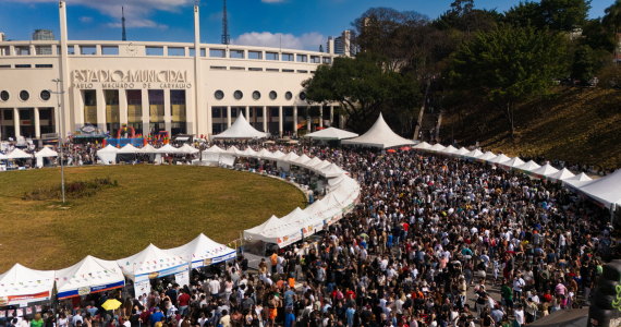 BaresSP Festival Comidas e Músicas do Mundo reúne sabores de 60 países na Praça Charles Miller
