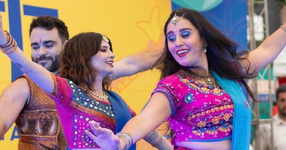 Festival Diwali transforma Largo da Batata em celebração da cultura indiana