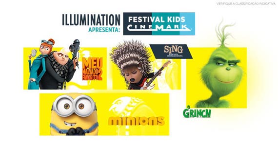 Tietê Plaza Shopping recebe Festival Kids Cinemark com filmes para as crianças Eventos BaresSP 570x300 imagem