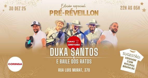 FORRÓ CREMOSO Edição Especial Pré-Reveillon na zona oeste