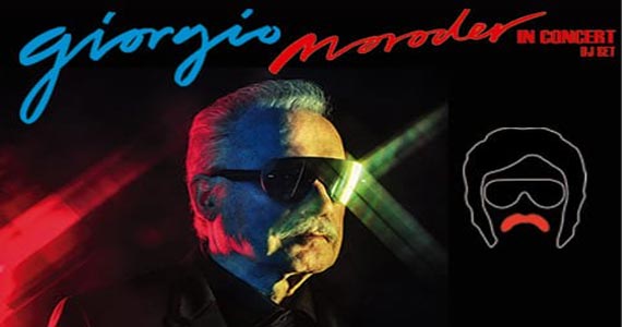 O melhor da disco em uma festa inesquecível com o criador da dance music Giorgio Moroder no Espaço das Américas O melhor da disco em uma festa inesquecível com o criador da dance music Giorgio Moroder no Espaço das Américas