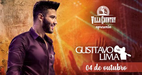Villa Country recebe os agitos do show do cantor Gusttavo Lima