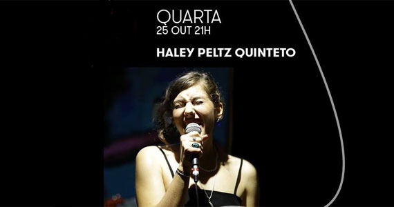 Jazz nos Fundos recebe Haley Peltz Quinteto