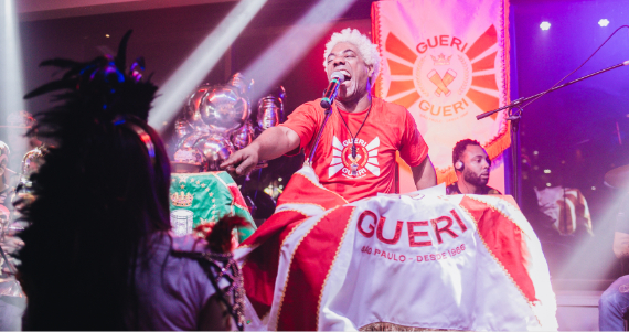 Gueri Gueri comemora 40 anos com grande baile carnaval, com participação especial de Dudu Nobre
