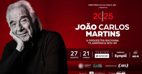 João Carlos Martins e Bachiana unem música e dança no palco