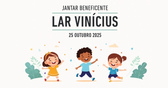 Jantar beneficente arrecada fundos para o Lar Vinícius em São Paulo