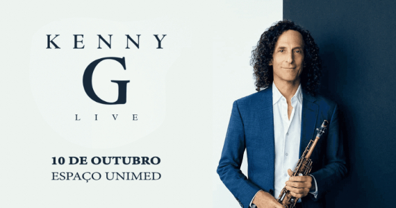 Kenny G celebra 40 anos de carreira com show único em SP
