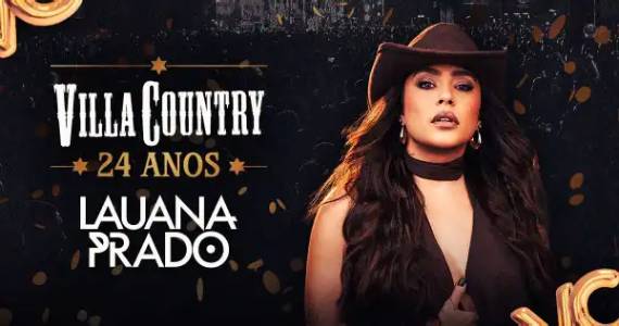 Lauana Prado continua a festa de Aniversário no Villa Country