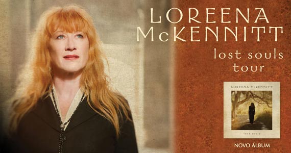 Loreena McKennitt volta ao Brasil com turnê Lost Souls no Credicard Hall Eventos BaresSP 570x300 imagem