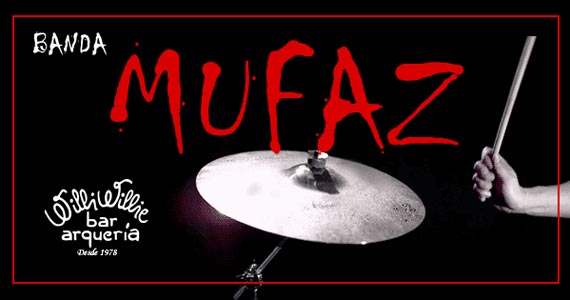 Banda Mufaz com clássicos do Pop Rock animando o Willi Willie Bar e Arqueria Eventos BaresSP 570x300 imagem