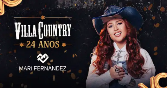 Mari Fernandez comanda segundo dia de celebração dos 24 anos do Villa Country
