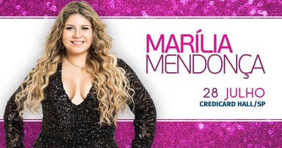 Cantora Marília Mendonça agita a capital paulista com seus sucessos no Credicard Hall Eventos BaresSP 570x300 imagem