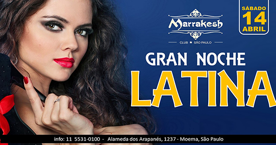 Gran Noche Latina esquenta o sábado do Marrakesh Club com muito swing Eventos BaresSP 570x300 imagem
