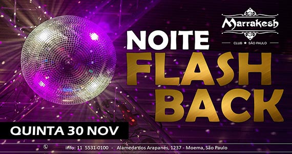 Noite Flash Back com muito agito e swing animando o Marrakesh Club Eventos BaresSP 570x300 imagem