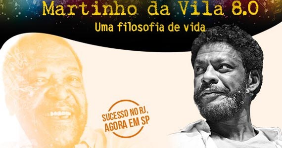 Martinho da Vila ganha homenagem no Teatro J Safra durante mês de agosto Eventos BaresSP 570x300 imagem