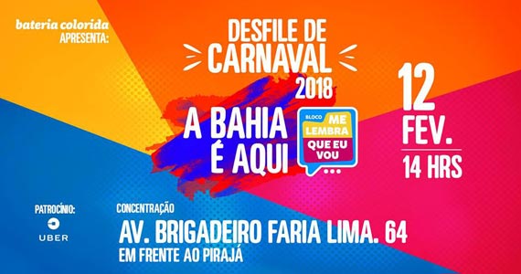 Bloco Me Lembra Que Eu Vou realiza seu Desfile de Carnaval 2018 Eventos BaresSP 570x300 imagem