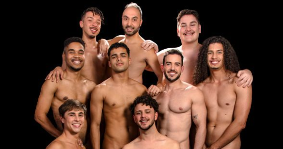 Sucesso em 20 países, Naked Boys Singing chega em São Paulo