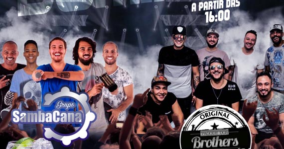 Bandas SambaCana e Pagode dos Brothers animando o domingo do NaMadá Bar Eventos BaresSP 570x300 imagem
