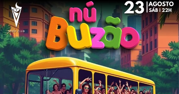 NÚ BUSÃO leva balada nudista às ruas de São Paulo NÚ BUSÃO leva balada nudista às ruas de São Paulo