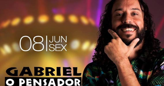Gabriel O Pensador realiza show no palco da balada Over Night