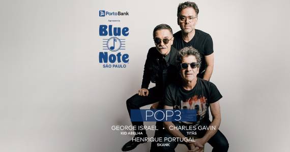 POP3 junta três participantes da história do pop/rock brasileiro