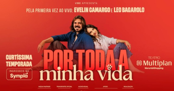 Leo Bagarolo e Evelin Camargo estreiam peça em São Paulo