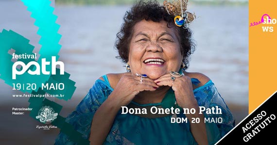 Dona Onete faz show gratuita na Praça dos Omaguás no Festival Path Eventos BaresSP 570x300 imagem