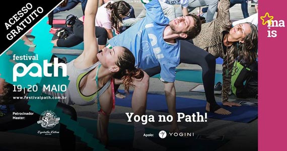 Festival Path 2018 recebe aulas grátis de Yoga na cobertura