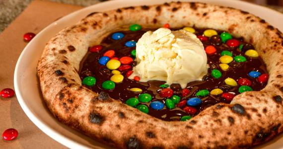Pizza de Chocolate é atração para o Dia das Crianças no Foglia Forneria