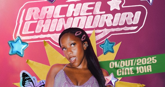 Rachel Chinouriri faz show inédito em São Paulo Rachel Chinouriri faz show inédito em São Paulo