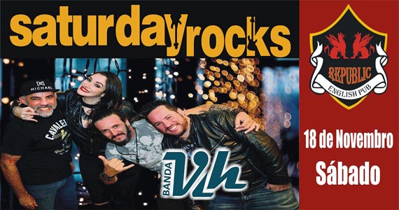 Banda Vih esquenta a noite com clássicos do rock no Republic Pub Eventos BaresSP 570x300 imagem