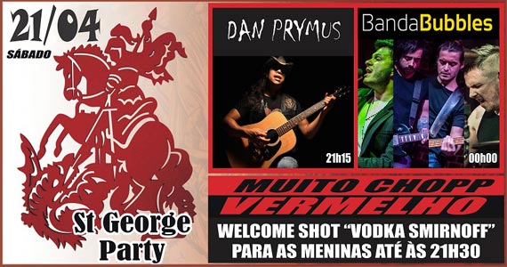 Dan Prymus e banda Bubbles comandam a noite com muito rock no Republic Pub Eventos BaresSP 570x300 imagem