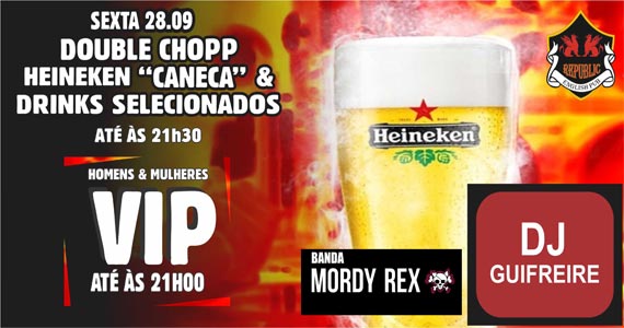 Banda Mordy Rex e DJ Gui Freire comandam a noite com rock no Republic Pub Eventos BaresSP 570x300 imagem
