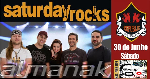 Banda Almanak e DJ Maia agitam a noite com pop rock no Republic Pub Eventos BaresSP 570x300 imagem